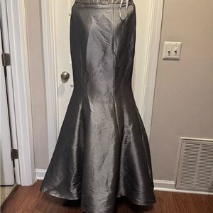 Rachel Allan Purple and Silver Dress